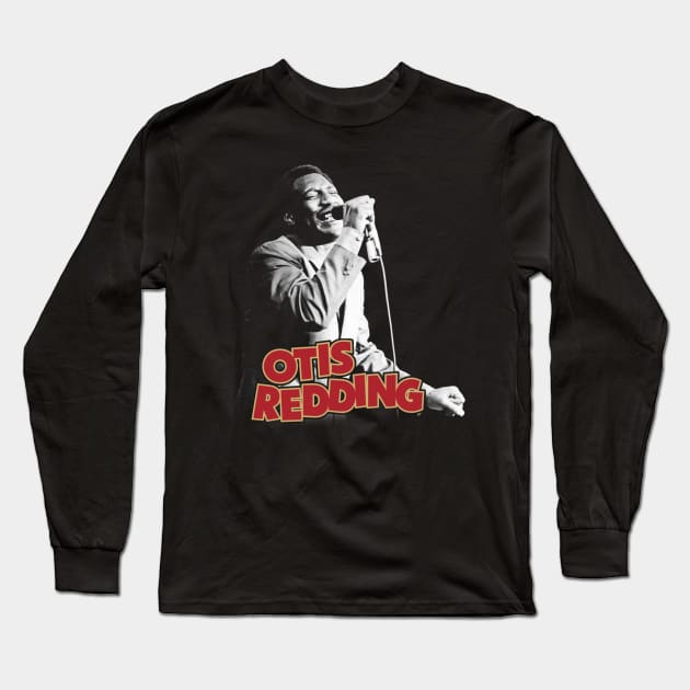 OTIS REDDING Long Sleeve T-Shirt by FaustinoBradt